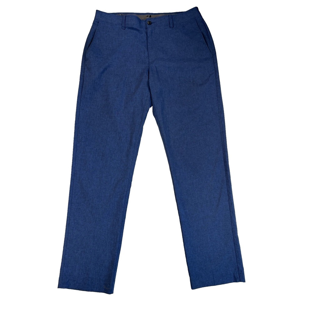 Grand Slam Men's 34X32 Blue Pants Golf Performance Preppy Resort Travel Active
